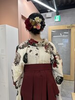 アマーク(a mark) 【能田花音】ふわふわシニヨンアレンジ