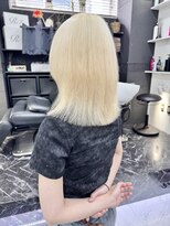 チュダック(ChuDuck)&nbsp;【天神】色落ちも可愛いブロンド/ケアブリーチ/ダブルカラー