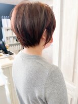 キャアリー(Caary) 福山Caary20代30代40代50代60代ショートヘア小顔補正立体カット