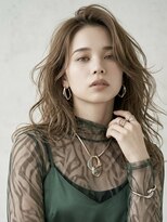 ヘアーメイク ライズ 西田辺店(Hair make rise;)&nbsp;大人可愛い20代30代40代ロングレイヤーグレージュ