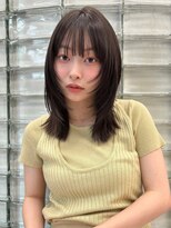 アンアミ オモテサンドウ ザ ツー(Un ami omotesando THE2) レイヤー/ミディアムレイヤー/フェイスレイヤー