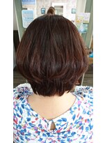 ヘアサロンアンドリラクゼーション マハナ(Hair salon&Relaxation mahana) 軽やかなひし形シルエットのグラボブスタイル！