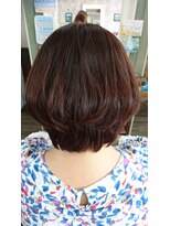 ヘアサロンアンドリラクゼーション マハナ(Hair salon&Relaxation mahana) 軽やかなひし形シルエットのグラボブスタイル!
