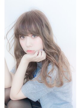 クラン(clan) 斜めバング大人可愛いメルティカラー