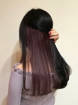 グラードヘアー(Grado hair) インナーカラー×ピンクラベンダー