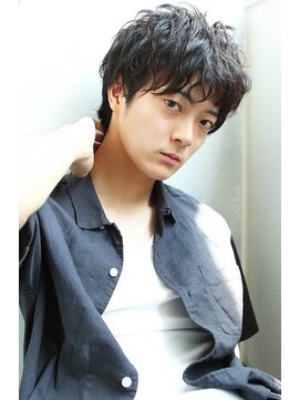 ロゼ 甲子園口(Rose) 【ROSE甲子園口】くせ毛風パーマ/ソフトツーブロック/ショートt