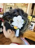 お着物ヘアセット