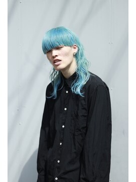 キミ(kimi) 【kimi自由が丘】マッシュウルフ×ライトブルー