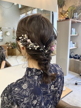 マロウ(mallow) 《花屋併設》ミディアムヘアアレンジ@20代30代40代@ボブ