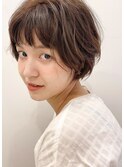 丸みニュアンスショート