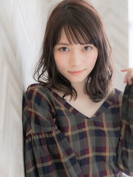 ローマ ギンザ(ROMA Ginza) 【ROMA】30代40代人気/ナチュラルブラウン/大人ゆるふわセミディ