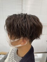 アジールヘア 所沢プロペ通り店(agir hair)&nbsp;センターパート＆スパイラルパーマ♪