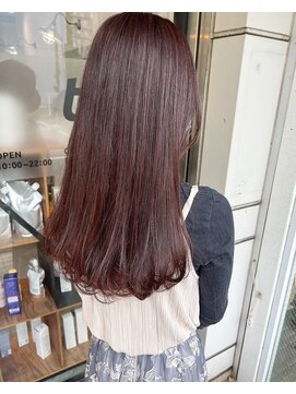 ナット(Nat) choe pink purple× OLAPLEX×カスタマイズトリートメン