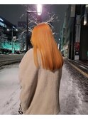 イメチェン/フェミニン/チェリーブラウン/モード/ダークアッシュ