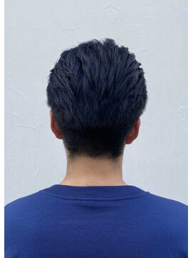 ガーデン Garden ヘアーメイク hair make ブルーブラックカラー