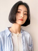 ラフ フロム ガーデン(Laf from GARDEN)&nbsp;切りっぱなしボブ/美髪のススメ/韓国風/大人ボブ