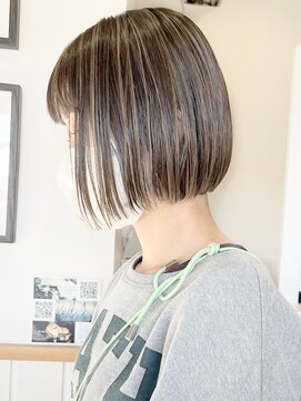 ミュール(mule) ミニボブ/ハイライト(ブリーチ必須)