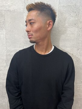 クラスコウベ 三宮店(Krass kobe) MAN’SHAIR束感ショート【鈴木ルナ】