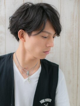 グルーミングサロン バーバー キャッスル 北浦和西口(Grooming salon Barber Castle) Ｗｉｌｄ＆ＳｅｘｙなツーブロックアッシュブラックヘアT北浦和