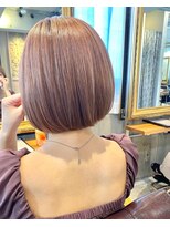 キティン 吉祥寺(kitin)&nbsp;《kitin吉祥寺》　シアーピンクベージュ　ボブ