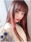 Say.ree イヤリングカラーピンクベージュおしゃれ女子ウルフヘア