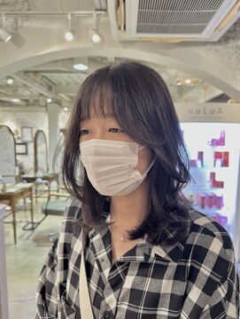 サンバイセライロ 千葉(SAN. by celilo) レイヤーカット/ミディアムレイヤー/似合わせカット