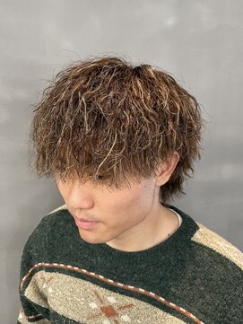 バース 梅田中崎町店(BIRTH) 縦落ちツイスパ／ハイライトツイストスパイラルパーマ／ツイスパ