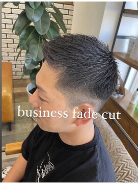 ノート ヘアーサロン(NOTE HAIR SALON) スッキリ爽やかに。大人ビジネスマンフェード