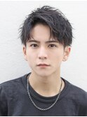 短髪アップバングショート刈り上げツーブロック爽やか