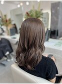 AO hair ミルクティーベージュ