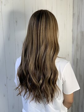 アヤメ(ayame) 【ayame大泉学園】ハイライトヘア_デザインカラー_ロングヘア_8