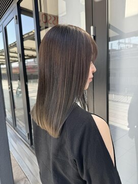 ニューヨークニューヨーク テラッソ姫路店(NYNY) 艶髪/オリーブブラウン/透明感カラー