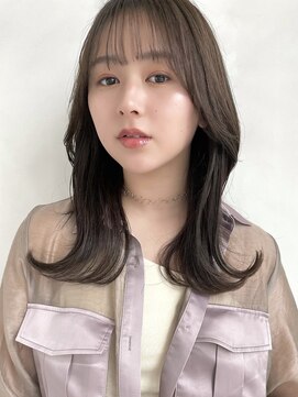 ザックラフィネ(ZACC raffine) ナチュラルな"くびれヘア"/大人ガーリー/チョコレート