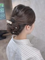 ドゥマン(Demain) 大人の和装に似合うまとめ髪 上品シニヨンヘア