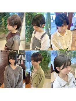髪質や骨格に合わせたカットで、あなただけの似合わせショートに♪毎朝のセットも楽にキマる！