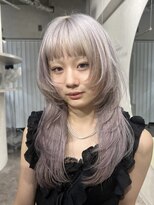 アドネ プライム(adne prime)&nbsp;クラゲヘアー/姫カットレイヤー/ラベンダーミルクティー