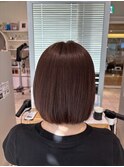 イルミナカラー+ボブヘア