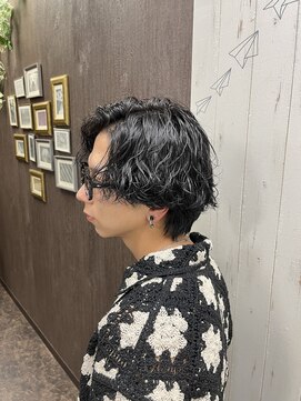 美容室 リズヘアー 稲毛店(Riz hair) MEN’S HAIR/波巻ツイストスパイラル/フェザーパーマ/稲毛