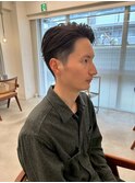 千葉駅MEN’S HAIR/サーフカール/刈り上げセンターパート