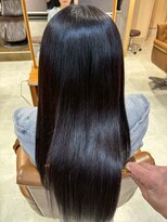 アンククロス 表参道(ANKH CROSS)&nbsp;髪質改善/ワンカラー/黒髪/ストレートロング