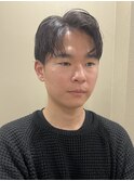 くせ毛を活かしパーマ風スタイルに