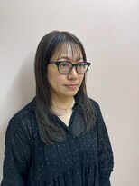 ルーム シンサイバシ(room shinsaibashi) レイヤー×白髪ぼかしハイライト