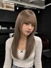 【学割U24】 カット＋ダブルカラー＋艶トリートメント [ブリーチ1回込]