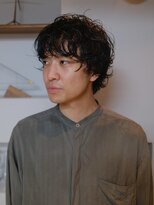 ハンク 表参道(Hank.)&nbsp;無造作な動きでつくる、ニュアンスメンズパーマ