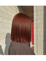 ガーデン Garden ヘアーメイク hair make&nbsp;レッドピンクカラー