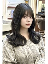 ヘアケアアンドヘアデザイン リベール(L:belle)&nbsp;韓国レイヤーカット◇小顔見せくびれミディ×シースルーバング