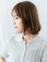 ドクターズ サロン ラブ(Dr's Salon LAB)&nbsp;グレージュシアーバング髪質改善ウェーブボブg古河10代20代30代