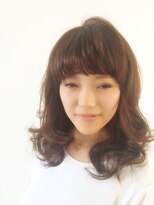 ラウンジ モリオ イケブクロ(Lounge MORIO Ikebukuro) 【morio 池袋】フェミニンウェーブ×リッチショコラブラウン