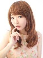 美容室 シープ 小岩店(Seep)&nbsp;★　大人かわいいセミロング　★　内巻きスタイル　★[小岩]