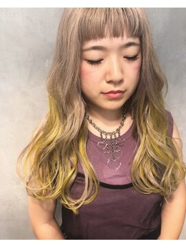 ジーナ(XENA) ブロンド×イエローメッシュ